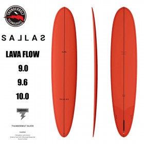(예약) 서핑롱보드 [KAI SALLAS] LAVA FLOW 카이살라스 라바플로우 RED THUNDERBOLT