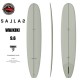 (6월입고)서핑롱보드 [KAI SALLAS] WAIKIKI 9.6 VOLAN 카이살라스 싱글핀 와이키키THUNDERBOLT