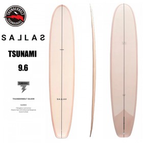 서핑롱보드 [KAI SALLAS] TSUNAMI 9.6 TAUPE 카이살라스 싱글핀 츠나미 THUNDERBOLT