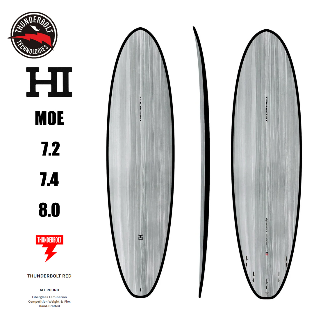 (예약) 서핑미드랭스 펀보드 카본 [HARLEY INGLEBY] MOE 할리 잉글비GREY CARBON THUNDERBOLT