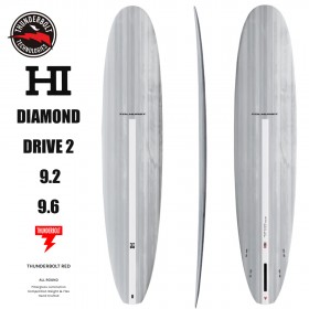(예약) 서핑보드 롱보드 [HARLEY INGLEBY] DIAMOND DRIVE 2 할리 잉글비 CANDY WHITE THUNDERBOLT