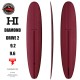 (예약) 서핑보드 롱보드 [HARLEY INGLEBY] DIAMOND DRIVE 2 할리 잉글비 MAROON THUNDERBOLT