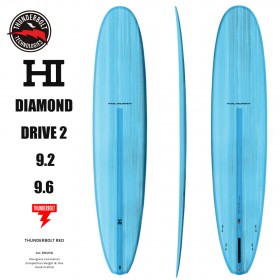 (예약) 서핑보드 롱보드 [HARLEY INGLEBY] DIAMOND DRIVE 2 할리 잉글비 SKY BLUE THUNDERBOLT