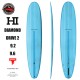 (예약) 서핑보드 롱보드 [HARLEY INGLEBY] DIAMOND DRIVE 2 할리 잉글비 SKY BLUE THUNDERBOLT
