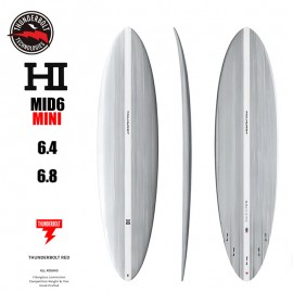 (예약) 서핑숏보드 [HARLEY INGLEBY] MID6 MINI 할리 잉글비 CANDY WHITE THUNDERBOLT