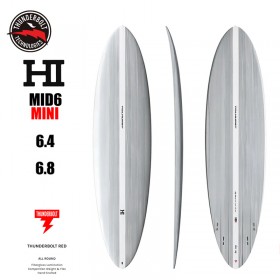(예약) 서핑숏보드 [HARLEY INGLEBY] MID6 MINI 할리 잉글비 CANDY WHITE THUNDERBOLT