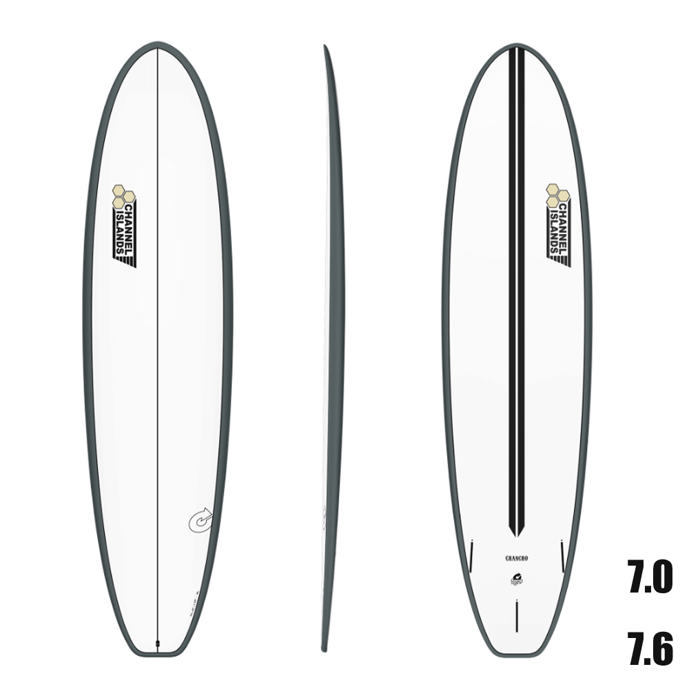 서핑보드 미드랭스서프보드 채널아일랜드 X 토크 콜라보 CHANNEL ISLANDS X TORQ CHANCHO 7.0 / 7.6 GRAPHITE