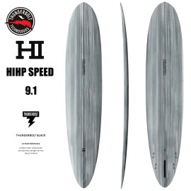 (프리오더)서핑롱보드 [HARLEY INGLEBY] HIHP SPEED 9.1 GRAY CARBON 할리잉글비 THUNDERBOLT