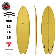 (프리오더)서핑숏보드 [CJ NELSON] MILO MUSTARD 씨제이넬슨 피쉬보드 THUNDERBOLT