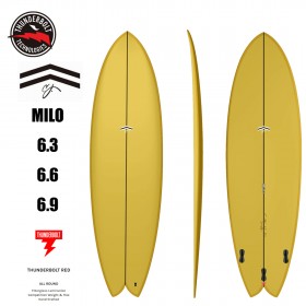 (프리오더)서핑숏보드 [CJ NELSON] MILO MUSTARD 씨제이넬슨 피쉬보드 THUNDERBOLT