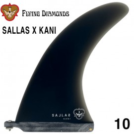 서핑롱보드핀 카이살라스 10.0 [FLYING DIAMONDS] KAI SALLAS X KANI BLACK