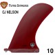 서핑롱보드핀 씨제이넬슨 10.0 [FLYING DIAMONDS] CJ NELSON CALI PIVOT RED