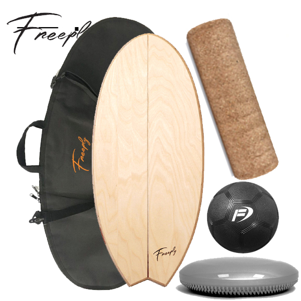 프리플라이 밸런스보드 풀셋트 (보드+백+롤러+쿠션+볼) 인도보드